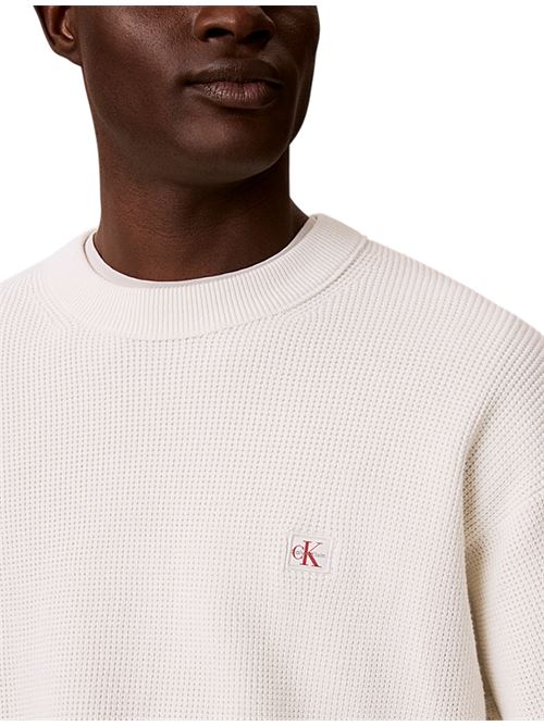 maglia CALVIN KLEIN | LV04RD313GYAS BIANCO